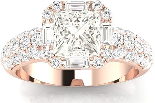 This elegant designer diamond ring is the perfect choice for those seeking a combination of refined style and high quality. 